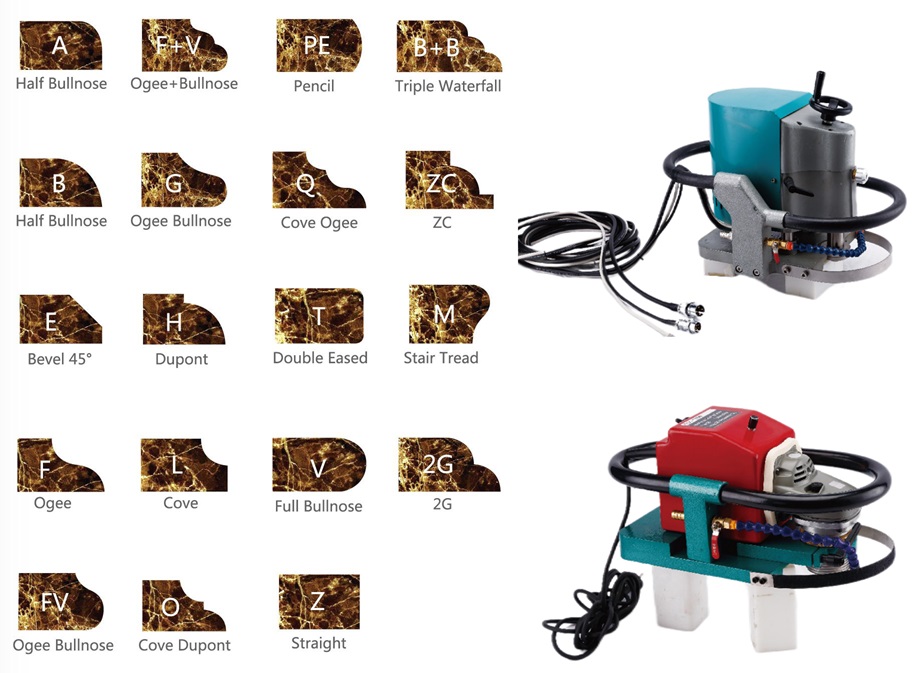 Stone Countertop Edge Polishing Machine