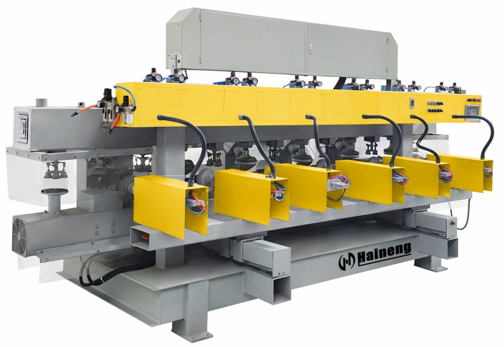 Automation stone round cake polishing machine